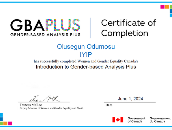 Gender Based Analysis - Government of Canada