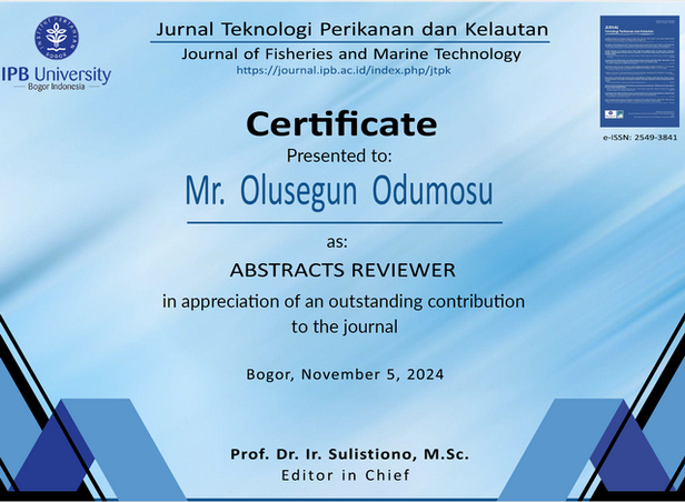 Abstract Reviewer - IPB University Indonesia